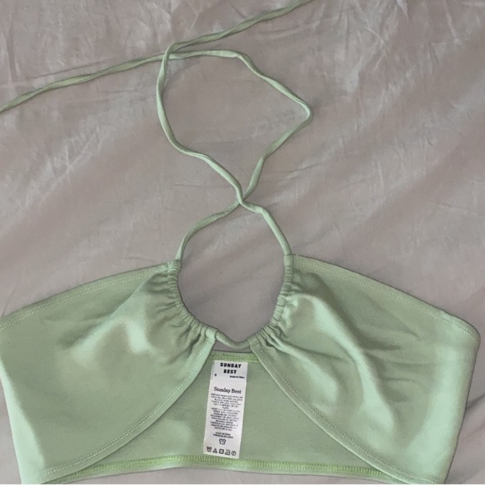 Aritzia Sunday best Cora halter top